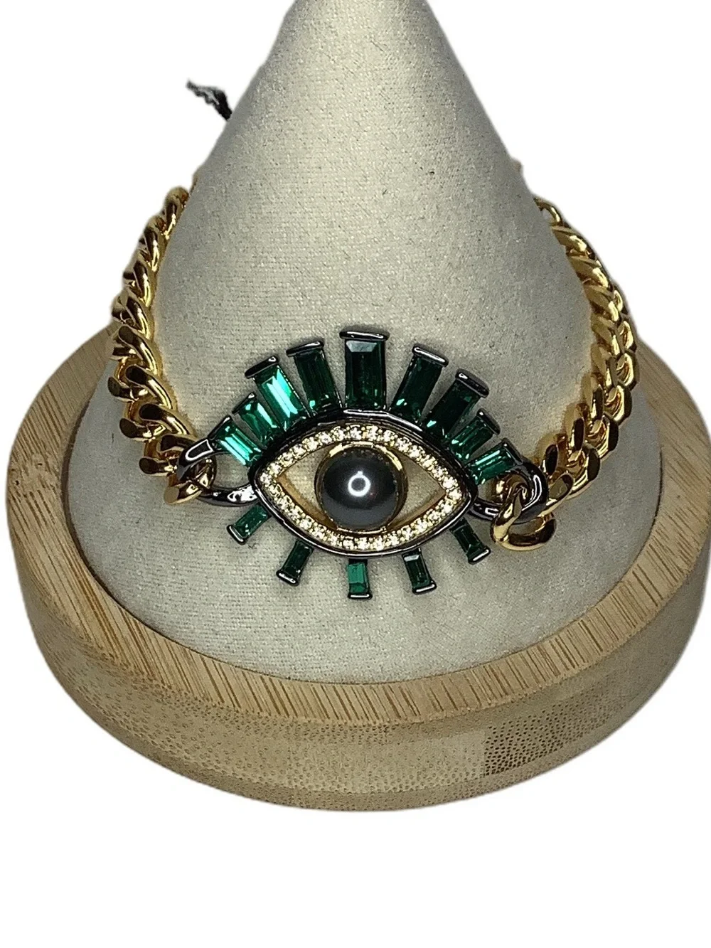 Kurt Geiger London Large Pave’ Evil Eye Bracelet New